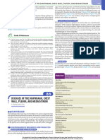 Diseases of The Diaphragm, Chest Wall, Pleura, and Mediastinum