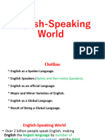 1 - English-Speaking World