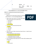 Tugas 14 Evaluasi Pembelajaran