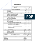 New Joining Form Filled