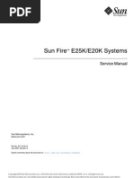 Sun Fire 20-25K Service Manual