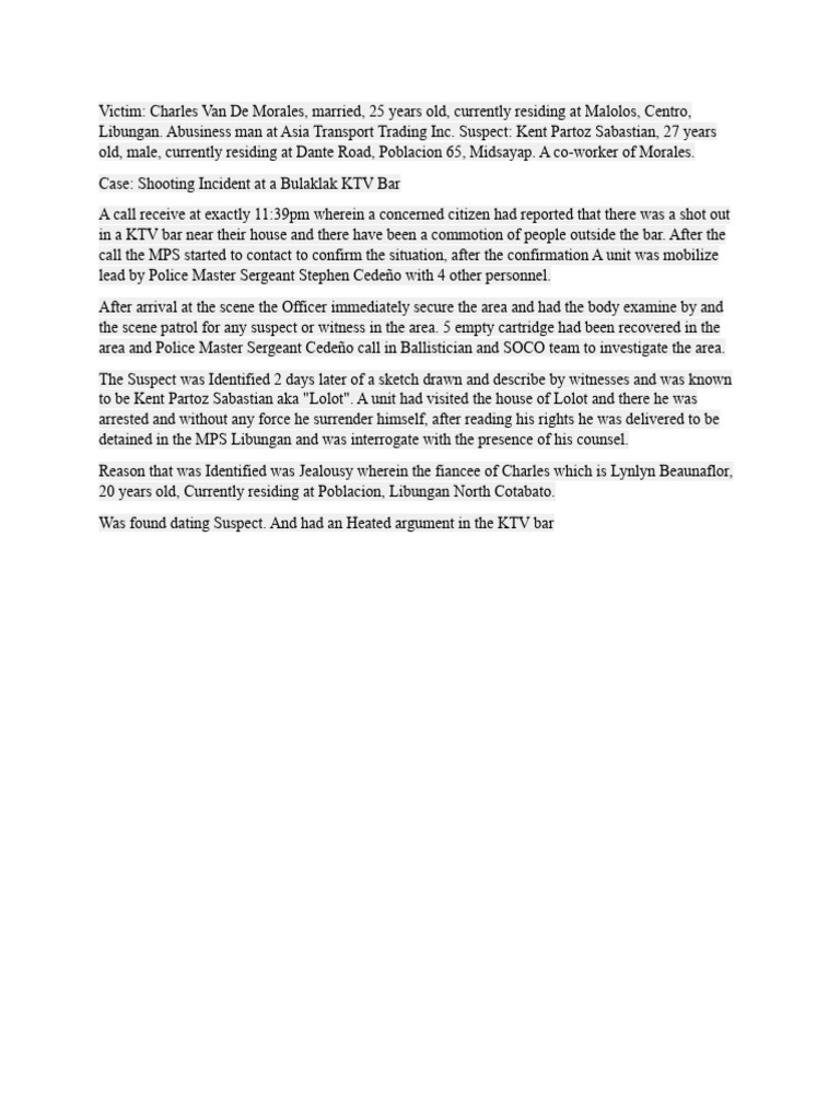 Progress Report | PDF | Police | National Security