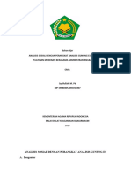 Bahan Ajar Analisis Sosial Dengan Perangkat Gunung Es