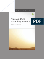 The Last Days According To Jesus - R.C. Sproul