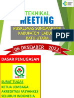 2.teknikal Meeting - Sonomartani