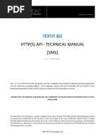 Textit - Biz HTTP API Technical Manual Rev 1 - 7