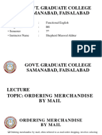 Lecture 04 (English For Employment)