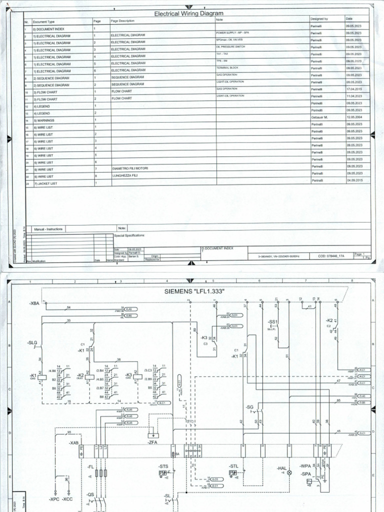 Electrical Wiring Diagram | PDF