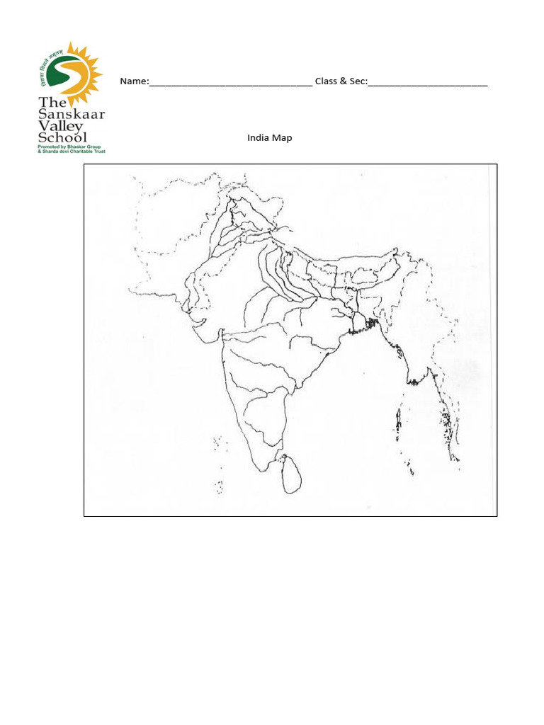 India Sample Map | PDF