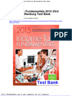 Full Download Income Tax Fundamentals 2015 33rd Edition Whittenburg Test Bank