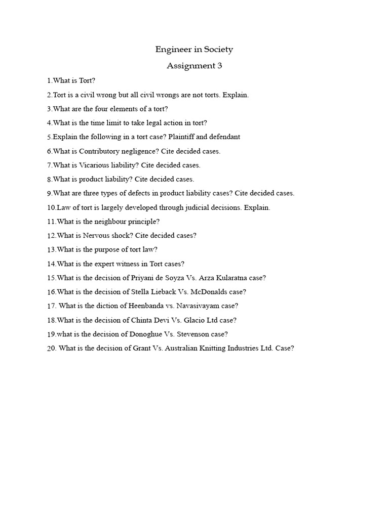 Engineer In Society Assignment Pdf