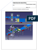 Automatizado del proceso de taladrado y paletizado de piezas