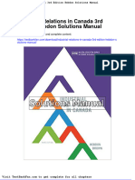 Full Download Industrial Relations in Canada 3rd Edition Hebdon Solutions Manual