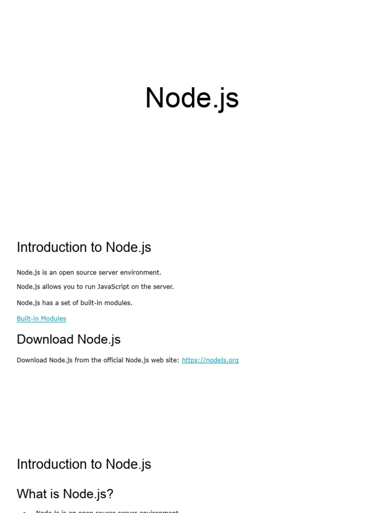 Node js 1 pdf