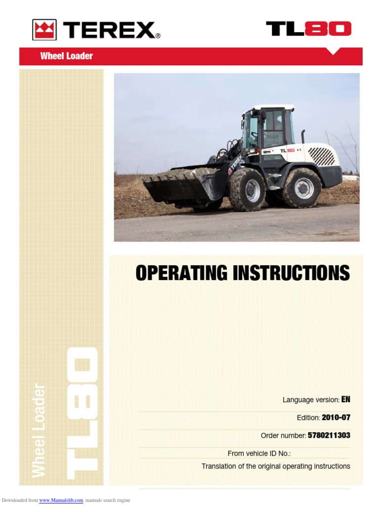 TL 80 | PDF | Steering | Engines
