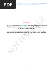C O Agbata, Corporate Law Practice Note-1