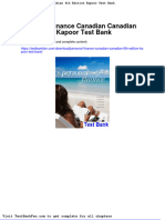 Full Download Personal Finance Canadian Canadian 6th Edition Kapoor Test Bank