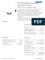 SKF SAF 22217soporte de Pie Con Rodamiento Incluido Specification