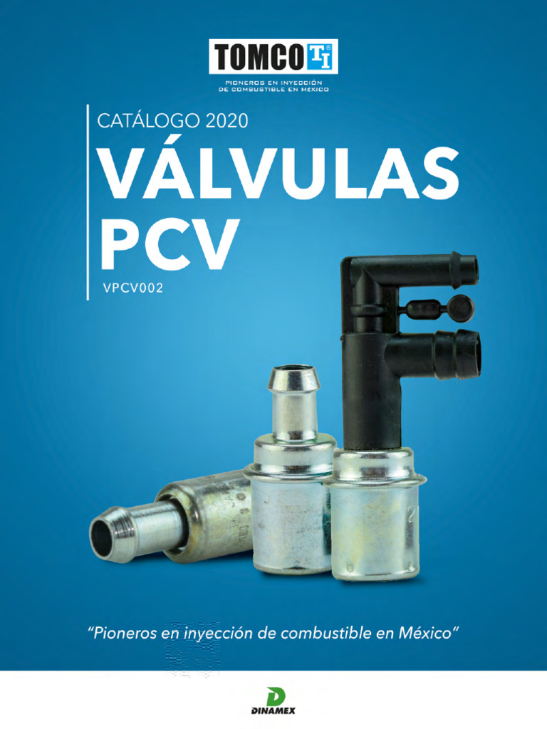 Catálogo Válvulas PCV 2020 | PDF