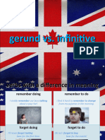 Gerund Vs Infinitive