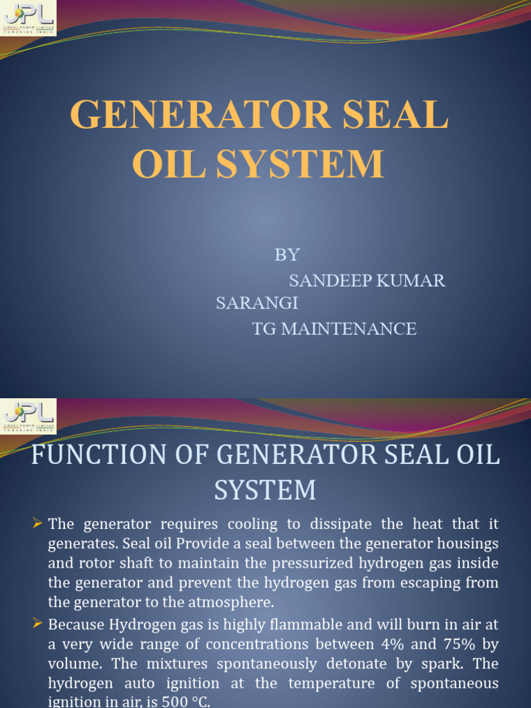 Seal Oil System PDF Pump Valve
