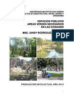 Espacios Públicos - Áreas Verdes Daisy Rodríguez L.
