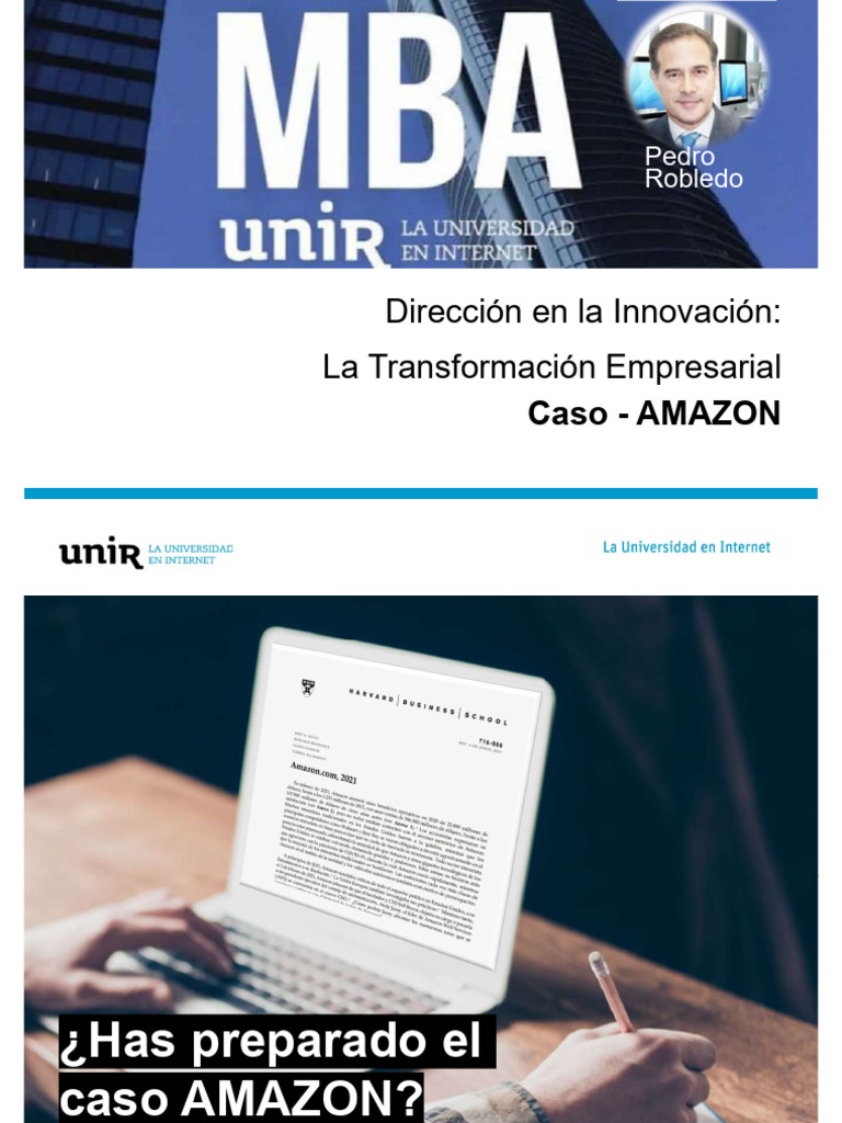 MBA Clase Sesión AMAZON | PDF | Innovación | Cognición