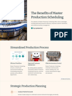 The Benefits of Master Production Scheduling