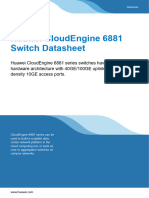 Huawei CloudEngine 6881 Switch Datasheet