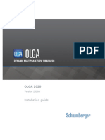 OLGA 20201 Installation Guide