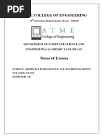 18CS71-AI&ML Notes