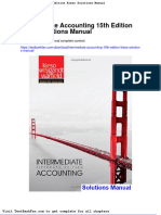 Full Download Intermediate Accounting 15th Edition Kieso Solutions Manual
