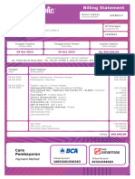 Billing Statement: Cara Pembayaran