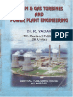 Steam Gas Turbines and Power Plant Engineering (R. Yadav)