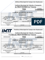 Certificado Provisório Vistoria 2021 Marca D'agua - Fabrício Alvarenga Da Silva
