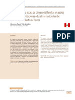 Adaptación de La Escala de Clima Social Familiar en Padres de Familia de Instituciones Educativas Nacionales Del Distrito de San Martín de Porres - PDF Descargar Libre