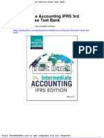 Full Download Intermediate Accounting Ifrs 3rd Edition Kieso Test Bank