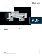 2do - Piso - Proyecto Luminico Mutual de Seguridad - Pte Alto - Informe