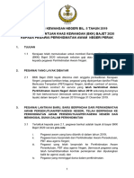 Pekeliling Pejabat Kewangan Negeri Bil 5 Tahun 2019 - Pemberian BKK Bajet 2020 Kepada Pegawai Perkhidmatan Awam Negeri Perak
