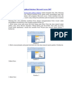 Cara Membuat Form Aplikasi Database Microsoft Access 2007