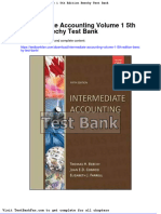 Full Download Intermediate Accounting Volume 1 5th Edition Beechy Test Bank