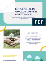 La Ley General de Desarrollo Forestal Sustentable