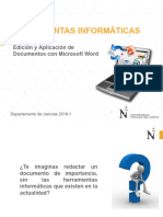 Edición de Documentos en Word