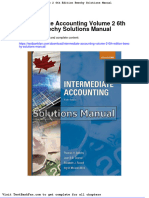 Full Download Intermediate Accounting Volume 2 6th Edition Beechy Solutions Manual