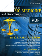Essentials of Forensic Medicine (KS Narayan Reddy 33rd)