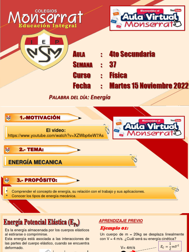 s37 Sec+4to Fisica Teoria Tema+12 | PDF