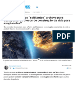 Serão Os Cometas "Saltitantes" A Chave para Trans