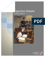 Paperless Debate Manual 3.0