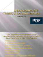 Consideraciones en Torno a La EvaluaciÓn 2