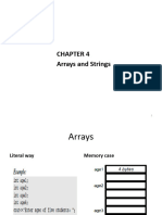 Chapter 4 Arrays & Strings